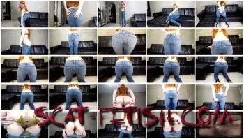 Solo (Janet) Shitting In My Jeans [FullHD 1080p] Defecation, Jeans Screenshot 1