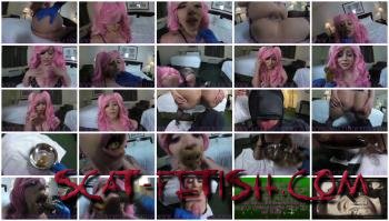Toilet Slavery (Scathunter) Poop Doggy Dog [FullHD 1080p] Femdom, Shit