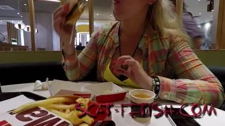 Defecation (Janet) McDonalds Poop and Pee [FullHD 1080p] Solo, Shit