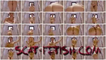 Smearing (LittleMissKinky) A kinky Orgasm [UltraHD 4K] Poop, Solo Screenshot 1
