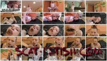 Eating (Mistress) Eat shit don’t get distracted [FullHD 1080p] Defecation, Scat Girl Screenshot 1