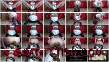 Shit in Diapers (scatdesire) Shitty Diapers [HD 720p] Poop Video, Solo Screenshot 1