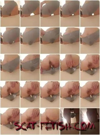 Shitty Panties (Solo) Poop 17 [UltraHD 2K] Shitting, Amateur Screenshot 1