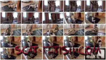 New scat (Mistress) Nice be covered thick layer of shit [HD 720p] Big pile, Lesbians Screenshot 1