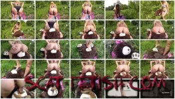Extreme Scat (Solo) Mr. Teddy in The Woods [FullHD 1080p] Talking, Anal Screenshot 1