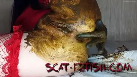 Scatting (Anna Coprofield) Filled Pussy Both Holes Shit [FullHD 1080p] Masturbation, Dildo