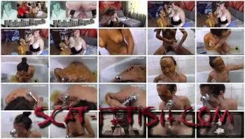 Mask in Shit (Mistress) She covered in shit, she my toilet [FullHD 1080p] Femdom, Shit Screenshot 1