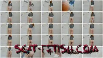 Kaviar Scat (LucyBelle) The longest poop without opening buttocks [UltraHD 2K] Toilet Slavery, Solo Screenshot 1