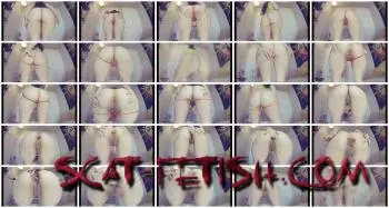 Pooping (LoveRachelle2) Stinky Mess! Shit Twerk Butt Plug [UltraHD 4K] Poop Smear, Solo Screenshot 1