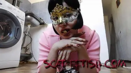 Amateur (Solo) Lady tastes shit [FullHD 1080p] Girls, Poop