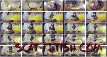 Defecation (LoveRachelle2) MASSIVE Dump Toilet Training [UltraHD 4K] Scatology, Solo Screenshot 1