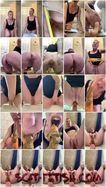 Poop (XshayXshayX) Desperate Morning Poop and Cum [UltraHD 2K] Scatology, Solo Screenshot 1