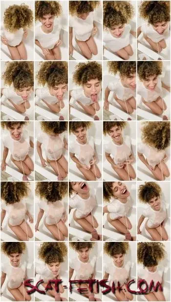 Farting (VibeWithMolly) Reverse sitting poo [UltraHD 2K] Solo, Amateur Screenshot 1