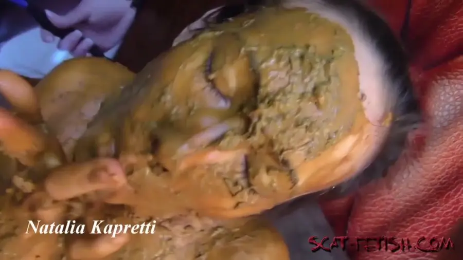 New scat (Mistress) She covered in shit, my ashtray, toilet [FullHD 1080p]