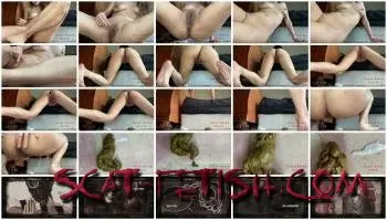 Scatting Girl (Marinayam19) Leaning towards the bed and shitting [FullHD 1080p] Solo, Shit Screenshot 1