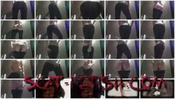 Smearing (thefartbabes) Shiny Tights Poop [FullHD 1080p] Solo, Poop Screenshot 1