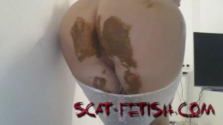 Panty Scat (thefartbabes) French Panties Huge Load [FullHD 1080p] Smearing, Solo