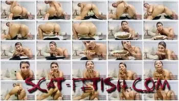 Defecation (Valentynexx) Dirty plate [FullHD 1080p] catology, Solo Screenshot 1