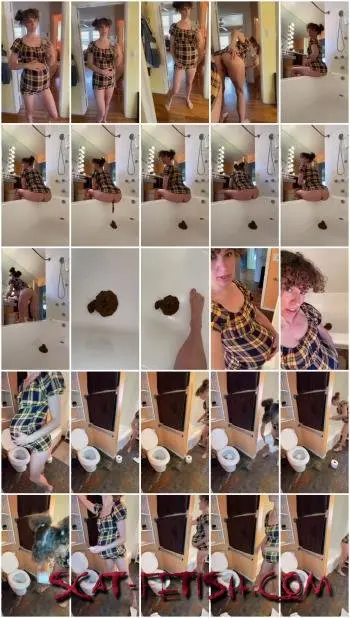 Solo (VibeWithMolly) Mexico diarrhea! - Pregnant role play poop in bathtub! [UltraHD 2K] Defecation, Milf Screenshot 1