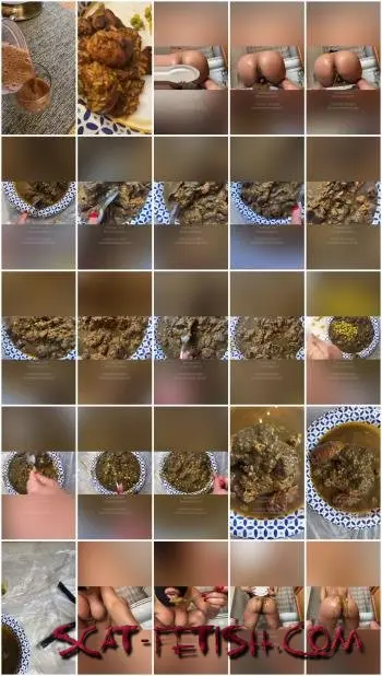 Solo (Brownsensations) Smearing my dinner [UltraHD 2K] Poop, Defecation Screenshot 1