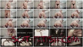 Shitting (Valentynexx) Sticky poo [FullHD 1080p] Solo, Amateur Screenshot 1