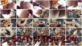 Outdoor Scat (Goddesslucy) 4k Huge Snaky Shit Outdoors [UltraHD 4K] Solo, Shit Screenshot 1