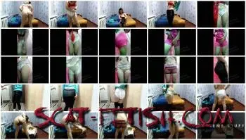 Panty Scat (ModelNatalya94) Diaper Fitting Room 2 [FullHD 1080p] Extreme, Solo Screenshot 1