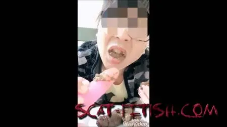 Japan (Jelly) Delicious scat jelly dildo x [FullHD 1080p] Eat Shit, Solo