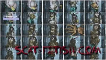 Defecation (DirtyBetty) Do you poop in the shower? [UltraHD 4K] Eat, Teen, Solo Screenshot 1
