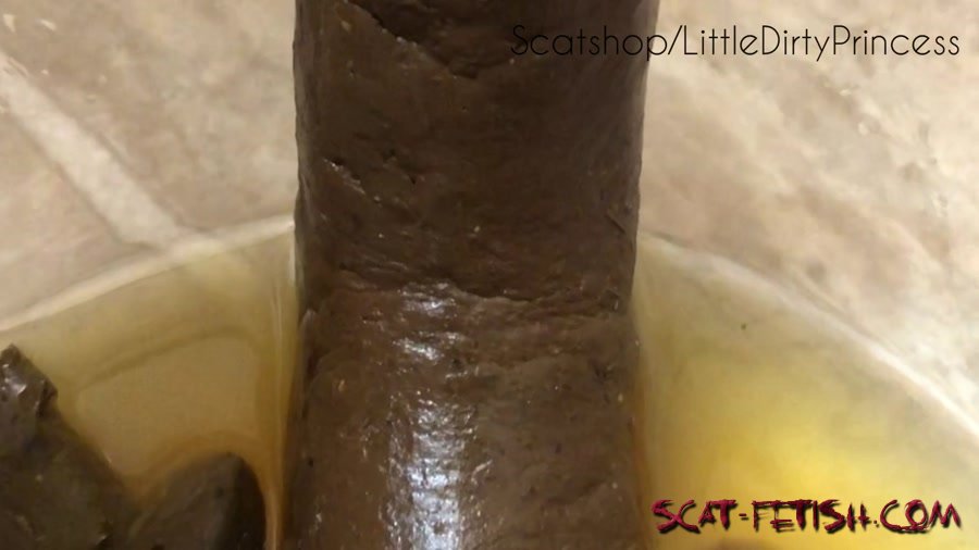 New scat (LittleDirtyPrincess) Long thick poop served in a bowl of pee for you [FullHD 1080p] Ass, Big Pile