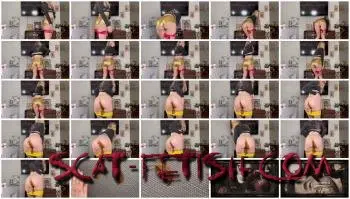 Panty Scat (Sophia) Solid Gold Pant Poop with Sophia's Scat Shop [FullHD 1080p] Smearing, Solo Screenshot 1