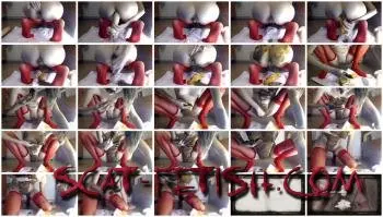Smearing (p00girl) Smearing on myself and mouth in shit [FullHD 1080p] Eat Shit, Solo Screenshot 1