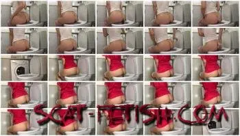 Stars Scat (Markovna) Quick Shots of Shit Down the Toilet [UltraHD 4K] Solo, Smearing Screenshot 1