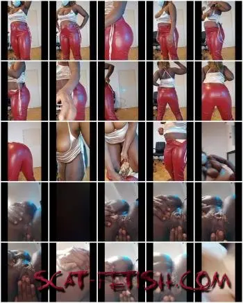 Defecation (Smutty_Luce) REALITY! Red Leather Pants Poop Story (Episode 1) [HD 720p] Solo, IR Screenshot 1
