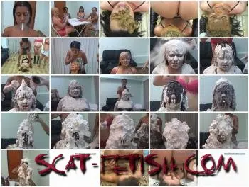 MFX Media (Jade, Darla, Leslie, Latifa) For That You Get The Works [DVDRip] Vomit, Humiliation Screenshot 1