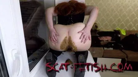 Big pile (Cleopatra) Heavy Aggressive Angry Scat in Leather 3 [FullHD 1080p] Scatting, Solo