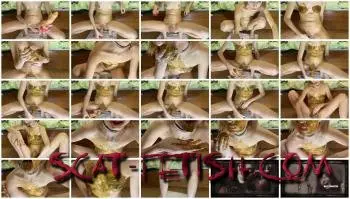 Masturbation (P00girl) pooping blowjob with shit and smearing myself [FullHD 1080p] Solo, Shit Screenshot 1