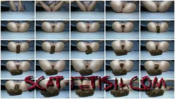 Defecation (Markovna) Thick poop through tight asshole [UltraHD 4K] Solo, Big Pile Screenshot 1