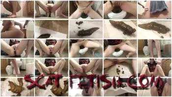 Scatshop.com (LittleDirtyPrincess) Two thick poops that stretch my hole nice and wide [FullHD 1080p] Extreme, Solo Screenshot 1