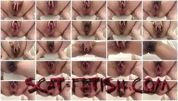 Scatshop.com (LittleDirtyPrincess) Girl stretches for nice log during period [FullHD 1080p] Scat, Period Screenshot 1