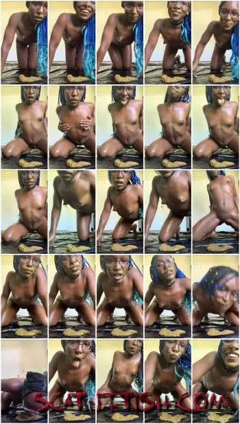 New scat (NadiaCream) Creamy Shit Play Part 2 [FullHD 1080p] Big pile, Solo Screenshot 1