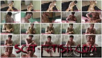 Milf (Solo) Breakfast pancakes with shit [HD 720p] Amateur, Eat Screenshot 1