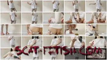 Scat (Marinayam19) Marina cums and shits backstage between speech [FullHD 1080p] Shitting, Solo Screenshot 1