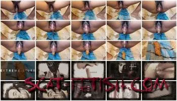 IR (Pinky Prada) Shitting A Stone [FullHD 1080p] Smearing, Piss Screenshot 1