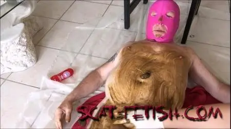 Toilet Slavery (Girlsscatandpiss) Enema and I shit a lot on the slave [FullHD 1080p] Domination, BDSM