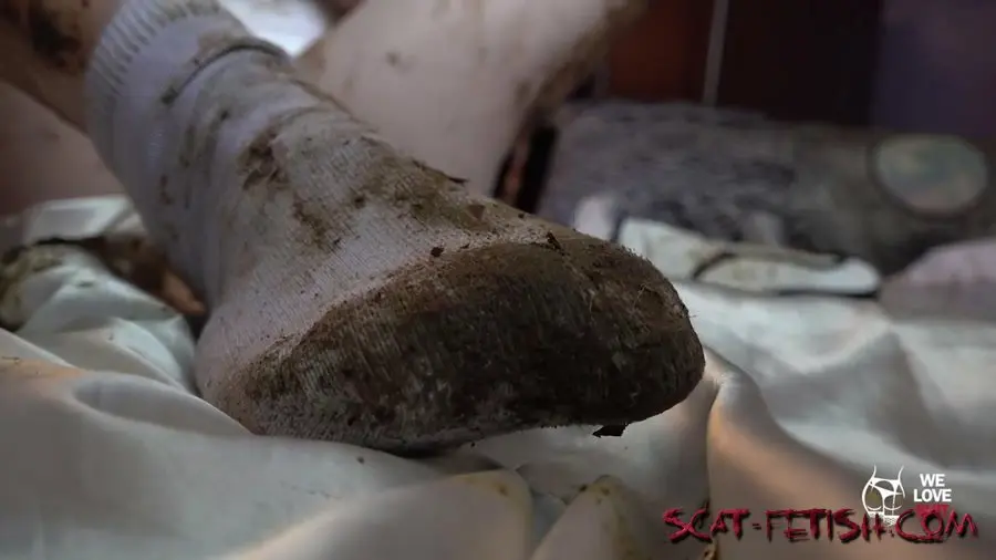 Fetish (Solo) Socks + Shit [FullHD 1080p] Foot, Feet
