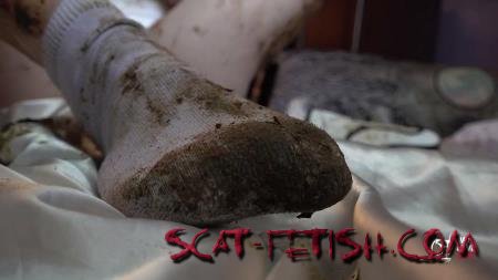 Fetish (Solo) Socks + Shit [FullHD 1080p] Foot, Feet
