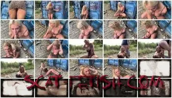 Outdoor Scat (Devil Sophie) Natursektshampoo Outdoor am Ghetto Container [FullHD 1080p] Milf, Solo Screenshot 1
