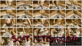 Masturbation (p00girl) big pile of shit, dirty fisting, shit on face [FullHD 1080p] Solo, Shit Screenshot 1