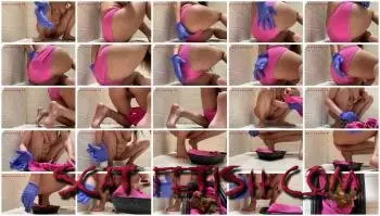 Panties (Marinayam19) Food in ass then panty pooping [FullHD 1080p] Shit, Solo Screenshot 1